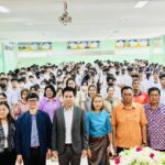 นายสกนธ์ กรกฎ นายอำเภอปลวกแดง ประธานในพิธีเปิดโครงการตรวจคัดกรอง ทางการมองเห็นและแก้ไขปัญหาภาวะ